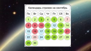 Лунный календарь стрижек на сентябрь 2025. Благоприятны