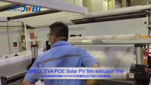 #jwell EVA POE Солнечная фотоэлектрическая пленка #экструзи