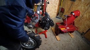 Снегоуборочный агрегат = мотоблок Мобил К МКМ-3 про + сн