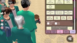 sakura school simulator squid games