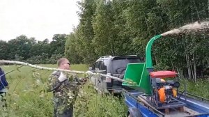 Измельчитель дерева  GreenПинг WC630 стандарт