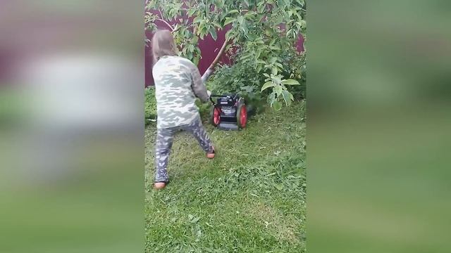 Колёсный бензиновый триммер Sunreka GWBT22 смотреть онлайн