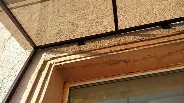 Козырёк из монолитного поликарбоната. смотреть онлайн