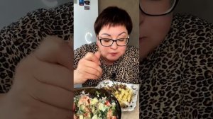 Шикарно я перекусила перед обедом/Мукбанг