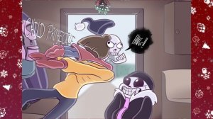 Undertale ChristmasMiX | Rus DUB by KrakenZone | Где обитает дух рождества?