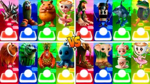 МЕГАМИКС БОМБАРДИРО КРОКОДИЛО 🆚 БАЛЕРИНА КАПУЧИНО 🆚 ДРУГИЕ БРЕЙНРОТ МЕМЫ | Tiles Hop №177-180