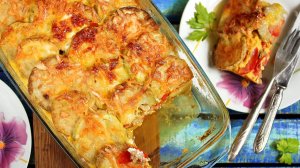 Кабачки и фарш в одной форме для запекания - готовим простую и вкусную запеканку
