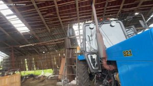 КОНДИЦИОНЕР AERO D1000 М-12 установка на ТРАКТОР МТЗ 82.1