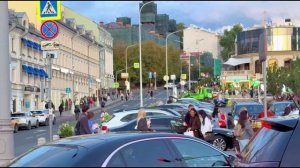 Москва – прогулка по жилым кварталам 🌳 улицы, люди и городская повседневность