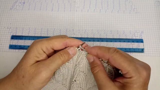 Кофточка в технике реглан-погон, МК 4 часть ( с 41 по 65 ря? смотреть онлайн