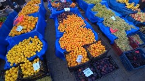 РЫНОК МАХМУТЛАР ЦЕНЫ ВИНОГРАД ПЕРСИК НЕКТАРИН АРБУЗ Ч