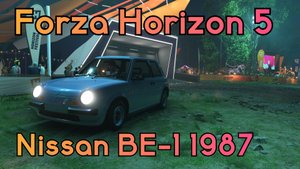 Игра Forza Horizon 5. Nissan BE-1 1987 год.