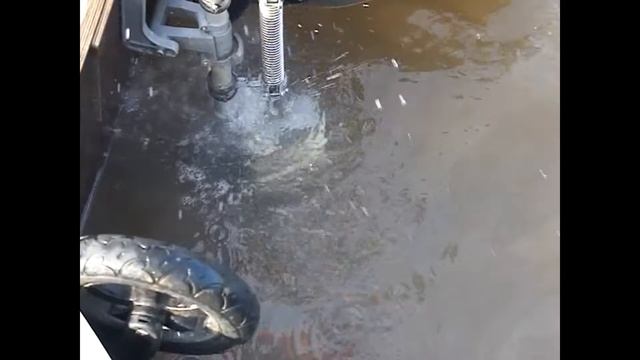 Карвер глушитель из гофры в работе.