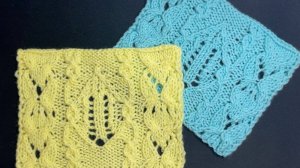 Узор «Ажурный Лист» Спицами | Красивый Ажурный Узор | Пошаговый Мастер-Класс для Начинающих