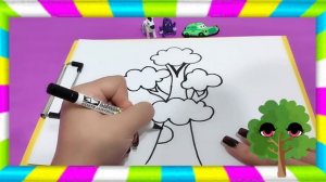 Как нарисовать ДЕРЕВО  |очень просто Рисунки для детей