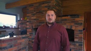 Беседка и печь барбекю из кирпича ручной формовки. Ман