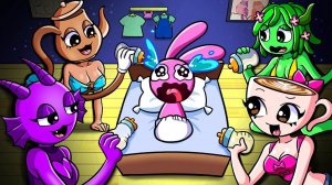 Кто настоящая мама Малышки Пинки? Помогите найти ее! | Анимация "Брейнрот и Спрунки"