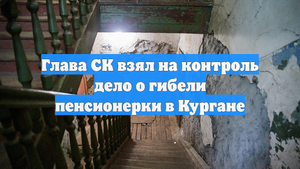 Глава СК взял на контроль дело о гибели пенсионерки в Кургане