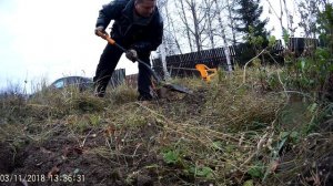 Копаю морковку на даче! Убить крота! ч.3