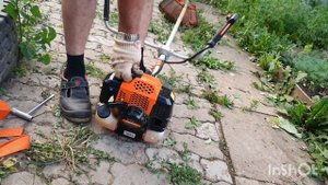 Триммер Patriot PT547/Замена свечи и фильтра/перестал завод?