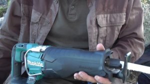 Сабельная пила Makita LXT DJR187Z - обзор и примеры работы акку