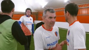 #АкадемияАленичева | Товарищеский матч между командами ветеранов Перед Новым годом