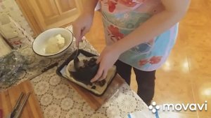 #пирог с #грыбами получается очень вкусно))