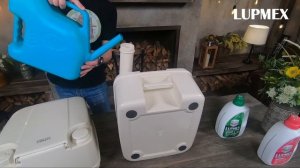 Биотуалет LUPMEX – эксплуатация и обслуживание