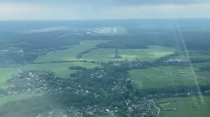 Посадка в Домодедово.