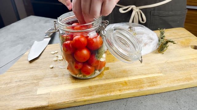 Соленые помидоры Черри за 3 дня! смотреть онлайн