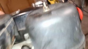 снегоуборщик HUTER 4100, ремонт глушителя , часть 2 я