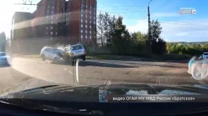 В двух ДТП в Братске пострадали люди