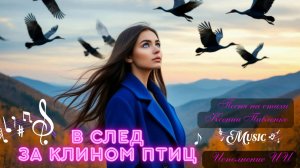 "В след за клином птиц. " песня на стихи Ксении Павленко