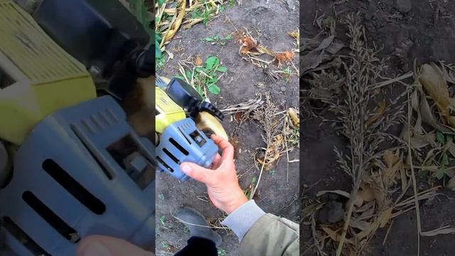 Не выбрасывайте старые ножи для мотокос. смотреть онлайн