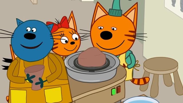 Три Кота | Глиняное чудо | Мультфильмы для детей 2024 | Но? смотреть онлайн