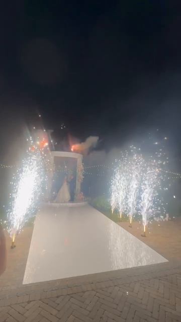 Фейерверк на свадьбу, ЗК Голицын, 26.08.25