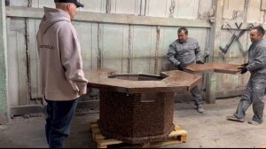 ГРИЛЬ СТОЛ ОТ ЛЮКСБЕТОН. ИНСТРУКЦИЯ ПО СБОРКЕ