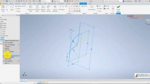 #144 Autodesk Inventor 2020. Построение по кривой