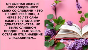 Истории из жизни. ОН ВЫГНАЛ ЖЕНУ И НОВОРОЖДЁННОГО СЫНА Аудио рассказы, Жизненные истории слушать