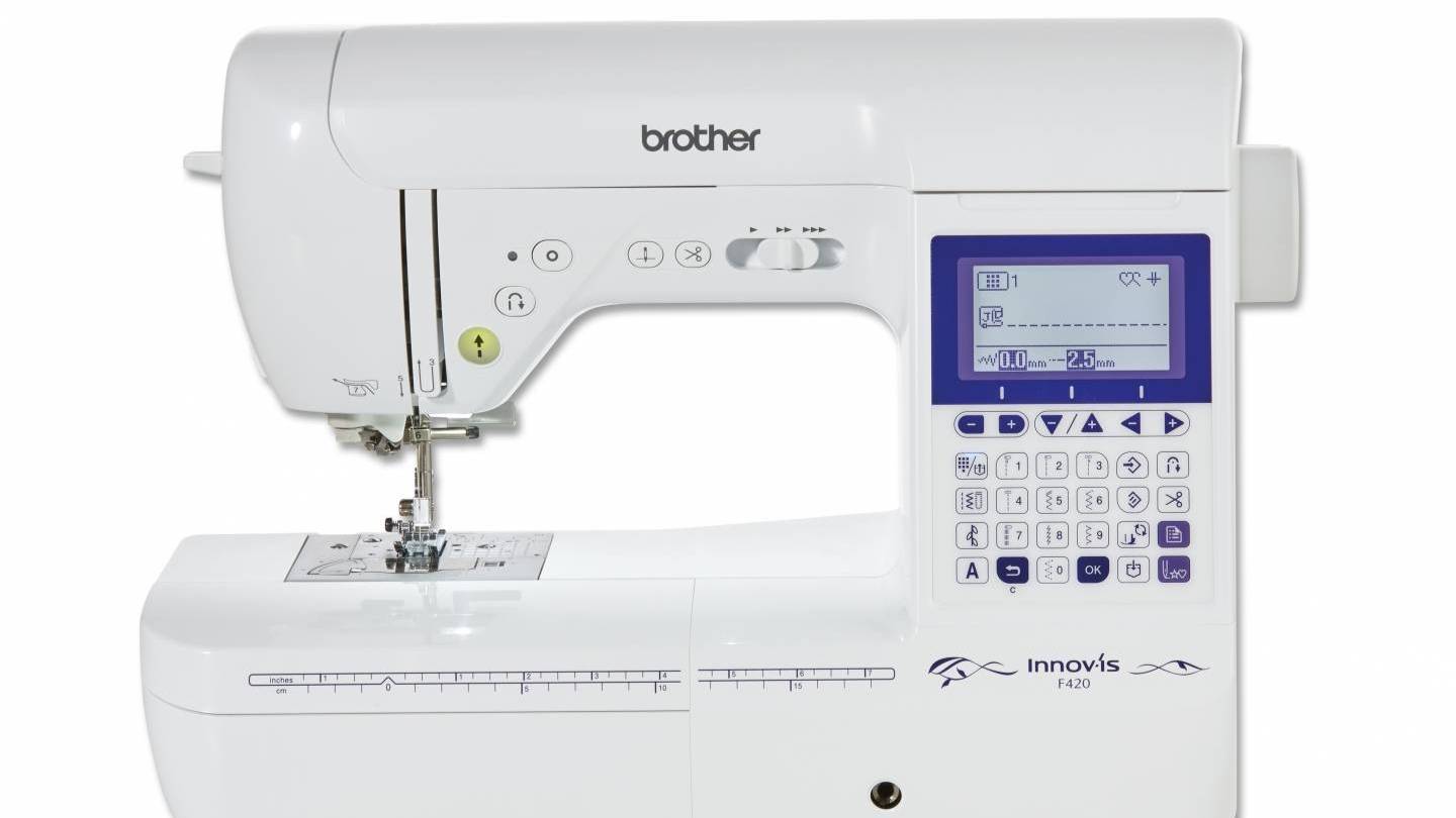 Бытовая швейная машина Brother F420 смотреть онлайн