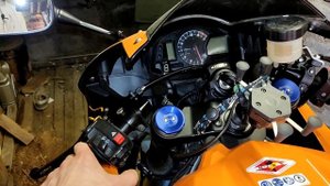 ПЕРВЫЙ ЗАПУСК  после зимовки / Honda CBR 600RR 2013