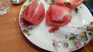 Помидор Минусинский розовый, какой он на вкус?
