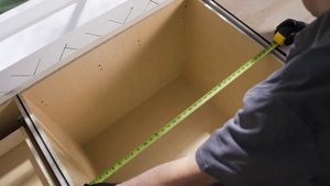 Монтаж керамической "фермерской" кухонной мойки farmhouse sink