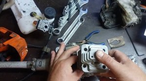 Замена # Поршневой # Группы # Бензо # Тример # Patriot 5533.