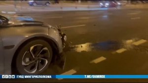 Несовершеннолетний мотоциклист попал в ДТП с электромобилем в Минске