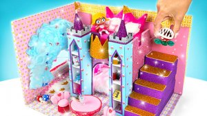Мастерим домик для принцессы Пич 🏰✨ Поделка из картона своими руками 🎨✂️