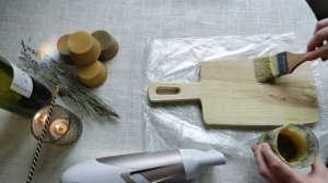 Вощение доски воском и скипидаром. Горячий метод. В до?