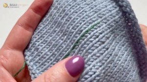 Мастер-класс по вышивке на вязаных изделиях от Анны Ко