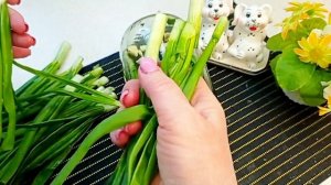 МАРИНОВАННЫЙ ЗЕЛЁНЫЙ ЛУК - Первоклассная закуска!