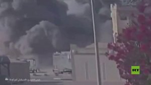 كاميرا مراقبة توثق لحظة الهجوم الإسرائيلي على مقر سكني لقيادة حماس في الدوحة